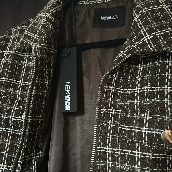 Men’s fashion nova Make a statement trucker jacket - Picture 9 of 12